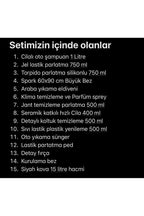 15”li Premium Set Araç Bakım Ürünleri Oto Temizlik Seti Kovalı