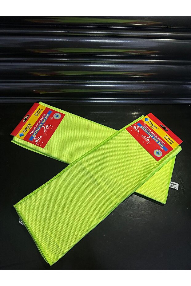 Mikrofiber Cam Bezi 50x70cm Yeşil (1 ADET)