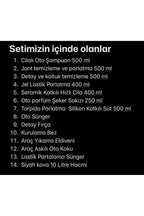 14’lü Efsane Oto Bakım Seti – Kovalı