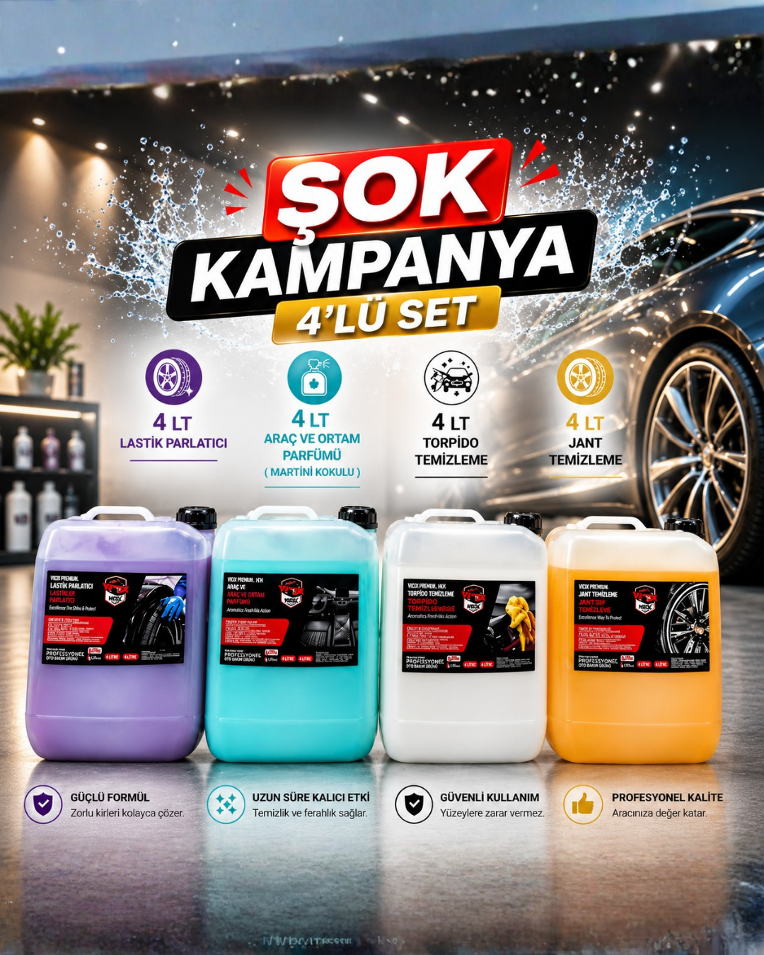 KAMPANYALI ARAÇ BAKIM SETİ