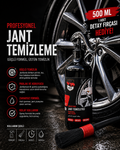 Profesyonel Jant Temizleme 500ml 1 Adet Detay Fırçası 1 Adet