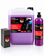 3’lü Lastik Parlatıcı Jel Seti – 4 L + 400 ml + Sünger