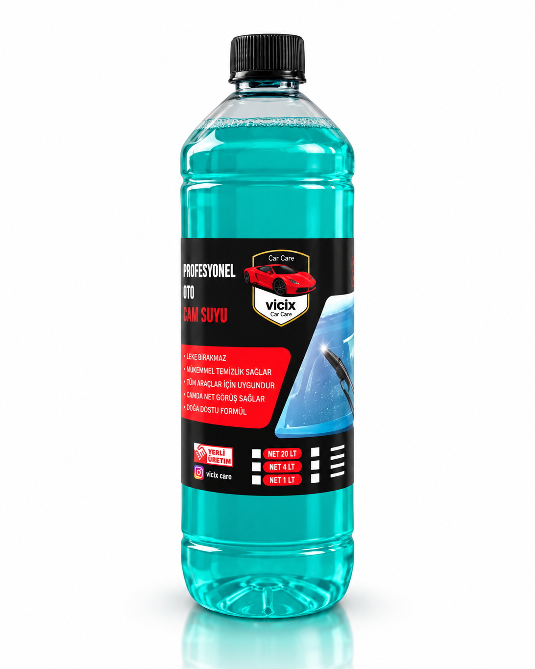 Antifriz 4 Mevsim konsentre Cam Suyu 1 LT