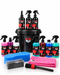 15-Piece Super Set Car Vehicle Wash Care Set Opportunity Products Auto Care Cleaning Set with Bucket